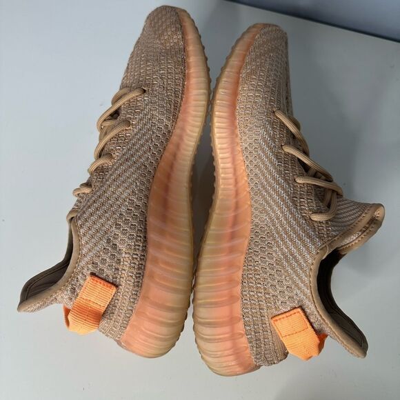 Adidas Yeezy Boost 350 V2 Clay Size Mens 11 Sneakers Shoes EG7490 - Picture 6 of 7